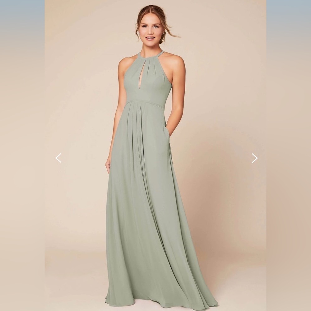 Floor Length Halter Dress